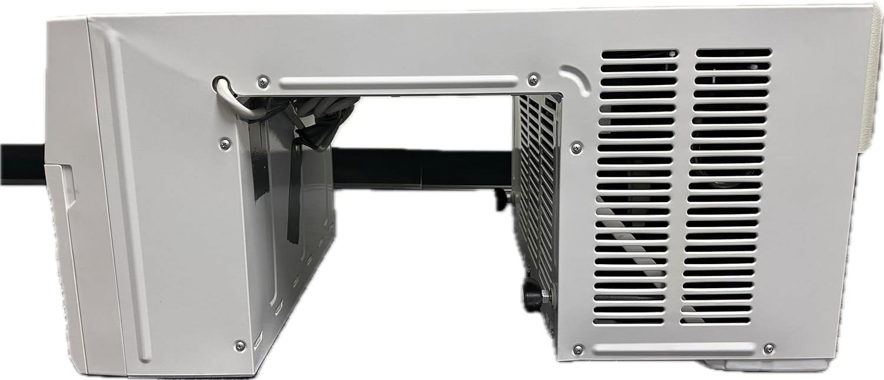 Soleus Air 12,000 BTU Air Conditioner with Heat Pump Energy Savings 115 Volts Wi-Fi, Saddle Mount