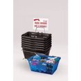 thumbnail image 1 of 6 Black Plastic Shopping Baskets, 1 of 2