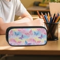 thumbnail image 6 of Kuiaobaty Butterfly Print Kids Backpack and Lunch Box Set for Teens Girls Multi Pockets Backpack and Lunch Bag with Adjustable Strap Lightweight Bookbag with Pencil Case for School Travel, 6 of 7