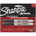 thumbnail image 1 of Marqueurs permanents Sharpie Extreme, pointe fine, noir, 2 unités, 1 of 1