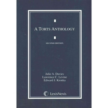 A Torts Anthology Walmart Com