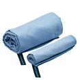 thumbnail image 2 of MICRO-MIRACLE XXL Travel Towel - 2 Quick Dry and Extra Soft Microfiber Towels, Lightweight and Compact for Gym, Swim Practice, Travel, Backpacking, Camping, RV, Beach, Camping (Light Blue), 2 of 4