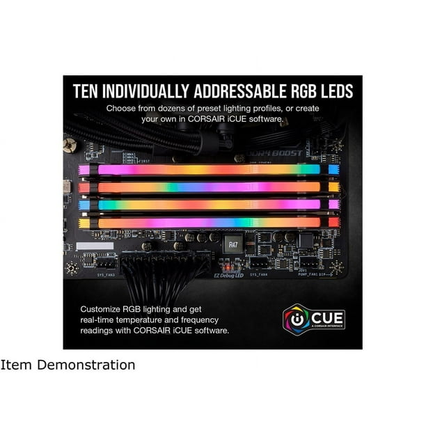 Corsair Vengeance Pro RGB Gaming 32GB Internal RAM DDR4 3600 PC4