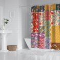 thumbnail image 2 of Pioneer Flower Floral Print Pattern Shower Curtain 84"x72" ,Bathroom Decorative Shower Curtains Set with 12 Hooks,Modern Waterproof Washable Shower Curtain, 2 of 6