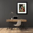 thumbnail image 4 of Follower of Joos van Cleve 20x24 Black Modern Framed Museum Art Print Titled - The Madonna of the Cherries, 4 of 5