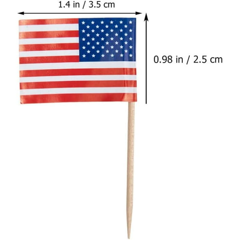 American Flag Toothpick Printable