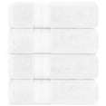 thumbnail image 3 of Modern Threads Spunloft Cotton Bath Towels, White (4 Count), 3 of 8