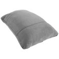 thumbnail image 4 of Almohada de apoyo lumbar para asiento de coche, cojín para la parte baja de la espalda para conducir, silla de oficina, almohada de respaldo para coche, gris, 4 of 7