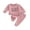 Pink, variant on Bagilaanoe 2PCS Baby Girl Pants Set Toddler Letter Print Long Sleeve Sweatshirt Pullover Tops + Drawstring Sweatpants 6M 12M 18M 24M 3T 4T Kids Casual Sweatsuits