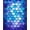 Blue, Pattern 2, variant on ODIKA 4'x6' Machine Washable Non-Slip Area Rug, Playful Geometric Shapes with Colorful Accents High Traffic Rug, Blue, 124675