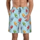 thumbnail image 1 of Fotbe Modern Ice Cream Trajes de Baño Estampados para Hombre, Shorts de Verano de Secado Rápido, Ropa de Playa, Bañadores-Large, 1 of 6