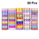thumbnail image 2 of 50 Pcs Glitter Set Gift Washi Tape Wrapping Washi Tape Decorative Washi Tape Diary Tape Journal Tapes Glitter Washi Tape, 2 of 2
