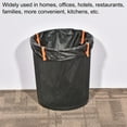 thumbnail image 5 of Uxcell Garbage Bin Clip Kitchen Trash Bag Non-Slip Clip Clamp Orange 12 Pack, 5 of 5