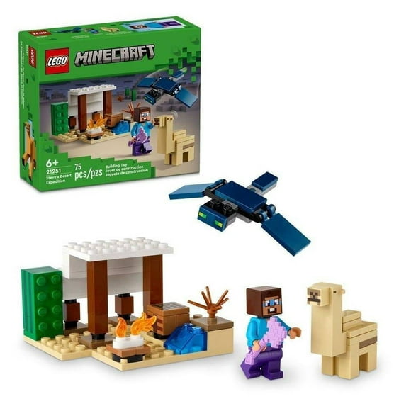 Set LEGO Minecraft La Expedición de Steve al Desierto 21251