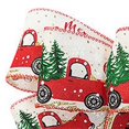 thumbnail image 1 of Adornos para árboles de Navidad, Lazo de Corona de Navidad Hermoso Lazo de Cinta de Navidad Lazo de Corona de Navidad Diseño fácil de Usar, 1 of 5