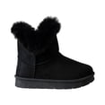 thumbnail image 2 of bebe Girls’ Faux Fur Cuff Winter Boots, Cozy Pull-On Ankle Boots, 2 of 7