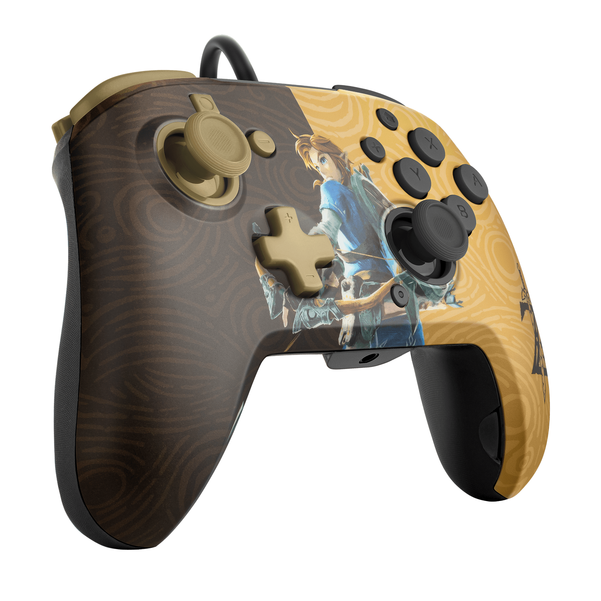 Manette Pdp Manette Nintendo Switch filaire Nintendo Faceoff Edition Super  Mario Star Noire