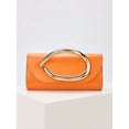 thumbnail image 3 of Wynndora Women's Envelope Clutch Purse, Evening Bag with Detachable Chain Strap, 3 of 8