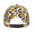thumbnail image 6 of Haiem Snake And Rose Baseball Cap Dad Hat Cotton Soft Adjustable Fashion Hats for Men Women Unisex Style Headwear, 6 of 9