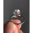 thumbnail image 2 of 2Ct Round Cut Simulated Diamond Solitaire Women's Engagement Ring 14k White Gold Plated 925 Sterling Silver, 2 of 3
