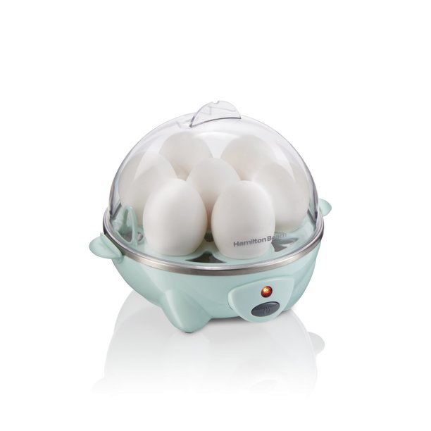 Hamilton Beach 3in1 Egg Cooker, HardBoiled, Poached, Omelets, 7 Egg