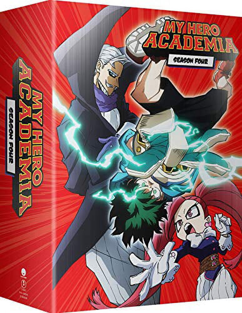 My Hero Academia: Season Four: Part One Blu-ray (Blu-ray + DVD +