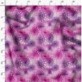 thumbnail image 3 of Soimoi Poly Canvas Purple Fabric By the Yard - 56 Inch Wide - Geometric Tie & Dye - Geo Harmony: Geometric Patterns in Tie & Dye Printed Fabric, 3 of 6