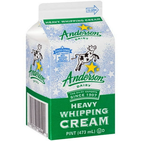 Anderson Dairy Heavy Whipping Cream, 1 Pint