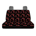 thumbnail image 6 of Psesaysky Cherry Print Design Non-Slip Car Rear Seat Covers for Automotive Car Interior, Comfortable Car Back Seat Covers Stretch Rear Bench Seat Cover, 6 of 7