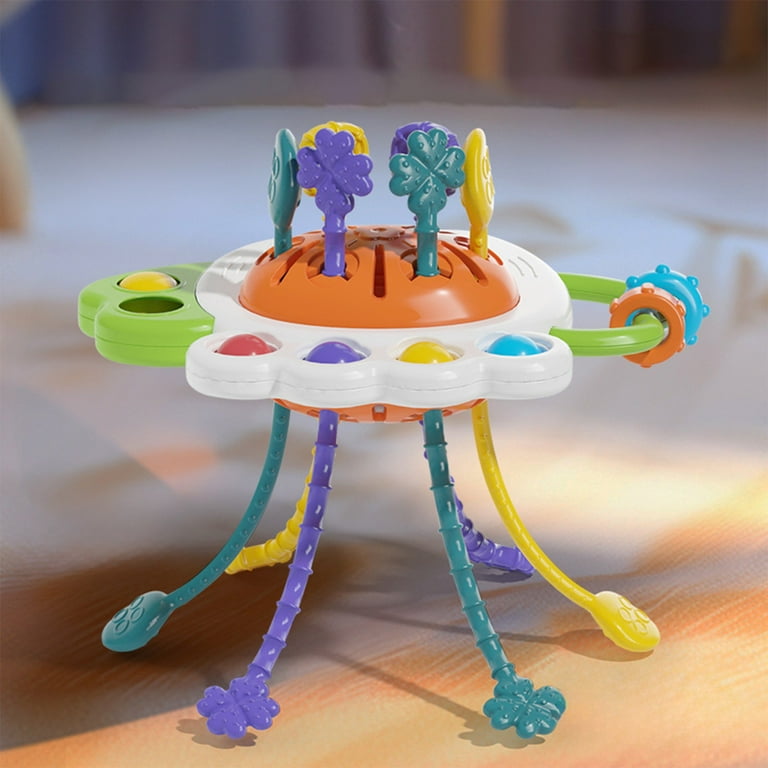 Twfbrm Montessori Pull String Toys for Babies 0-12 Months Baby