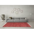 thumbnail image 3 of Ahgly Company Machine Washable Indoor Rectangle Oriental Red Modern Area Rugs, 5' x 8', 3 of 4