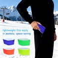 thumbnail image 4 of 8 Pieces Ski Strap Fixed, 4 Color Velcro Ski Straps for Carrying, Adjustable Nylon Eva Material Ski Carrier Strap, Suitable for Various Skis, Winter Sports,Multicolor, 4 of 11
