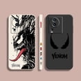thumbnail image 2 of Case For VIVO IQOO 5 7 8 9 10 11 Pro 5G Z6 Z7 NEO3 5 5S 6 7 Colour Simple Liquid Silicone Case Marvel Comics Venom, 2 of 5