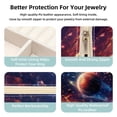 thumbnail image 3 of Galactic Space Travel Portable Square Jewelry Box Organizing Rings Earrings Necklaces Bracelets for Girls Women, 3 of 6