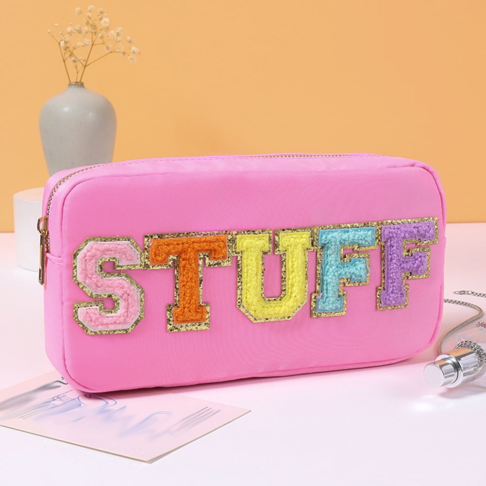 Hot Pink Cosmetic Bag – University Screenprint Inc