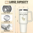 thumbnail image 3 of Inspirational Christian Gifts For Women - Unique Motivational Religious Catholic Birthday Mothers Day Gifts for Her 40oz Insulated Stainless Steel Tumbler with Handle and Straw Lid Cup Mug, 3 of 6