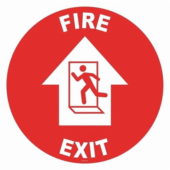 Stranco Anti-Slip Floor Sign,17 in x 17 in,Vinyl FS-17-311