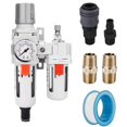 thumbnail image 1 of Filtro de aire, regulador y lubricador Combo NANPU 3/8 NPT Auto-Drain, 1 of 7