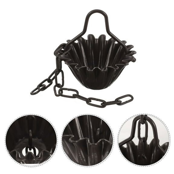 FOMIYES Practical Black Rain Chain for Storage Use Made of Aluminium Alloy 19359187