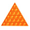 thumbnail image 2 of Bubble Triangle Sensory Toys Autismo Necesita Stress Reliever Toys (Naranja) Ehuebsd Para estrenar, 2 of 9