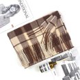 thumbnail image 4 of Bufanda grande de celosía cálida de invierno con rejilla grande y Mantón largo de moda, 4 of 5