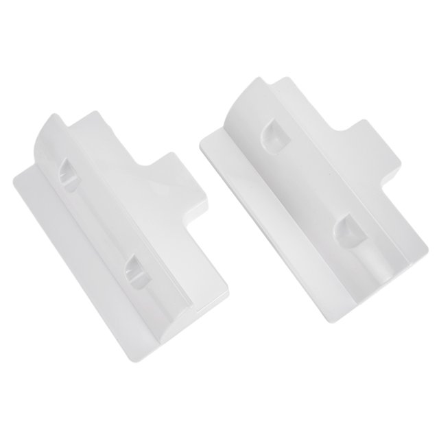 2Pcs Solar Panel Mounting Bracket Sets Adjustable Caravan Rv Boat Uv Resistant Photovoltaic Flat Roof Solar System Support White.