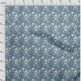 thumbnail image 4 of oneOone Cotton Cambric Blue Fabric Tropical Fabric For Sewing Printed Craft Fabric By The Yard 56 Inch Wide, 4 of 5