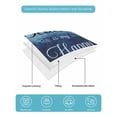 thumbnail image 4 of Twin Quilt Bedding Set, Coastal Starfish Reversible Summer Quilt 3 Pieces, Nautical Beach Ocean Creature Wood Plank Lightweight Bedspreads Coverlets with 2 Pillow Shams for All Seasons, 4 of 5
