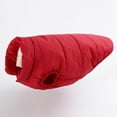thumbnail image 2 of LEEYNEER Dog Winter Warm Coat Dog Lightweight Jacket Insulated Dog Apparel for Small Medium & Large Dogs Red M, 2 of 11