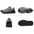 thumbnail image 4 of NOKIO Men's Athlet𝗂c Shoes Lightweight Climbing Wading Sneakers Comfortable Wate𝗋proof Hiking Shoes Durab𝗅e Non-S𝗅ip T𝗋a𝗂𝗅 Sport Shoes with Soft Cushioned Sole for Outdoor, 4 of 9