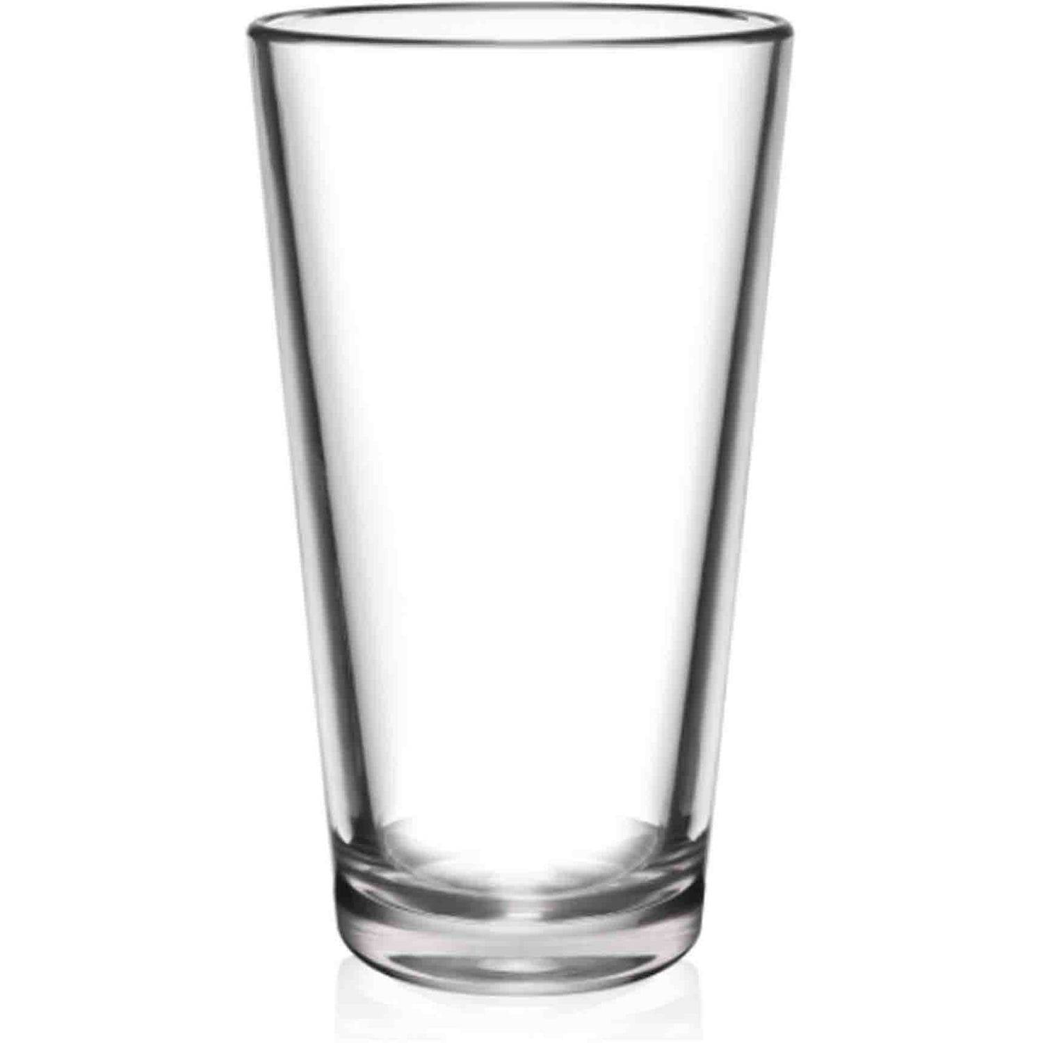 BarLuxe 16-Ounce The Pint 6-Piece Unbreakable Pint Glasses Set by BarLuxe