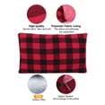 thumbnail image 4 of REDCAMP Small Camping Pillow 2PCS Lightweight Compressible Flannel Travel Pillow with Removable Cover Red, 4 of 7