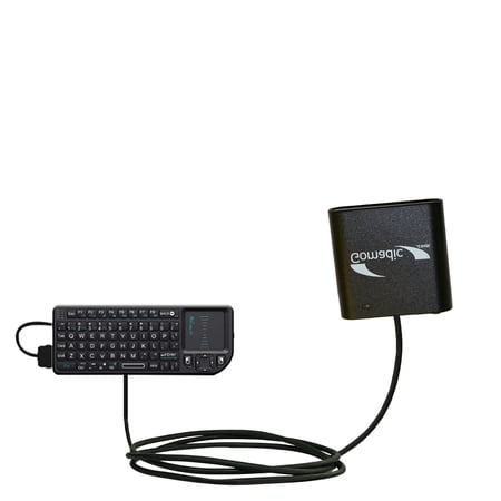 Portable Emergency AA Battery Charger Extender suitable for the FAVI FE01-BL RT-MWK01 keyboard - with Gomadic Brand TipExchange Technology