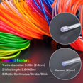thumbnail image 2 of Wire Neon Light Cord EL Cable Neon Wire For Halloween Christmas Parties And Party Lighting (Iced Blue, 3m), 2 of 6